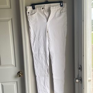 White Kancan skinny jeans